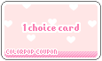 choice card